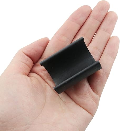 Miniatura 5 de HJGarden 8 unids a prueba de humedad y prevención de fricción 0.984 in silla de plástico pie U en forma de piso deslizantes tubería tapas cubierta