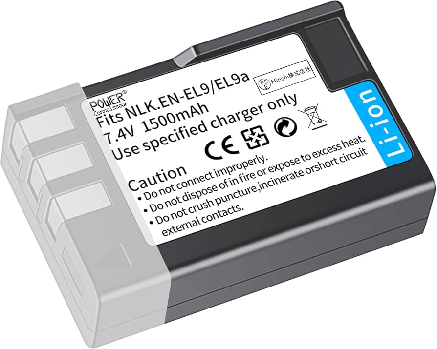 Amazon | 「Power-connoisseur」 NIKON対応 EN-EL9、EN-EL9a、EN-EL9e Amazon | 「Power-connoisseur」 NIKON対応 EN-EL9、EN-EL9a、EN-EL9e