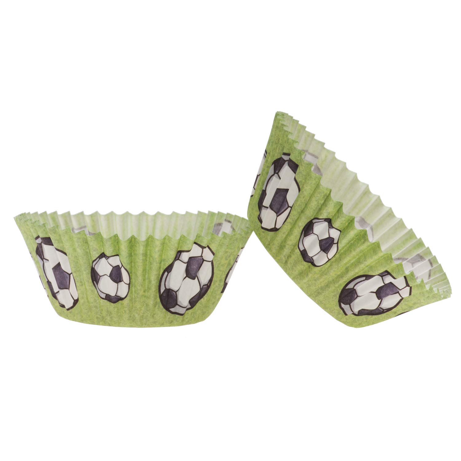 Dekora - Football Cupcake Cases, Paper Cupcake Cases - 25 Units