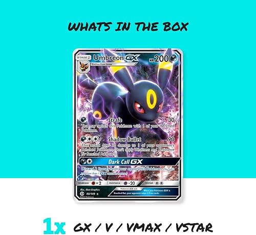 Miniatura 4 de Pokémon Cards 60 cartas coleccionables surtidas, caja coleccionable de Pokémon TCG, con 1 GXVVMAXVSTAR, 5 Holos y caja de cartas A Plus Collectibles