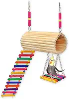 Golden Pets Brinquedo Playground Twister Hamster Calopsita Periquito