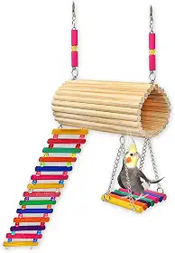 Golden Pets Brinquedo Playground Twister Hamster Calopsita Periquito