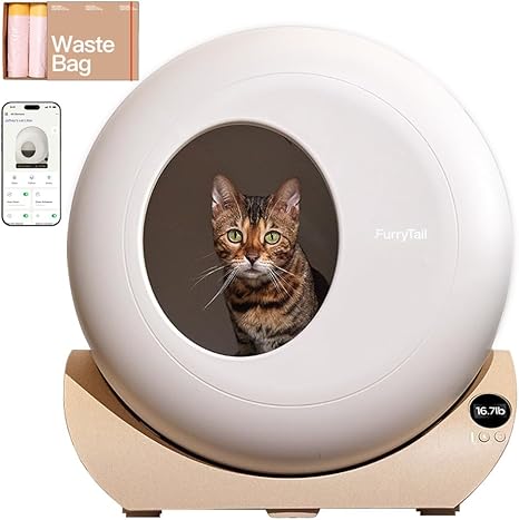 FurryTail Self-Cleaning Litter Box