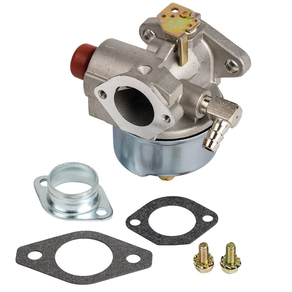 OxoxO - Kit carburatore per Tecumseh 632795 632795A TVS75 TVS90 TVS100 con Filtro Aria per Motore 35066 63087a 30-301