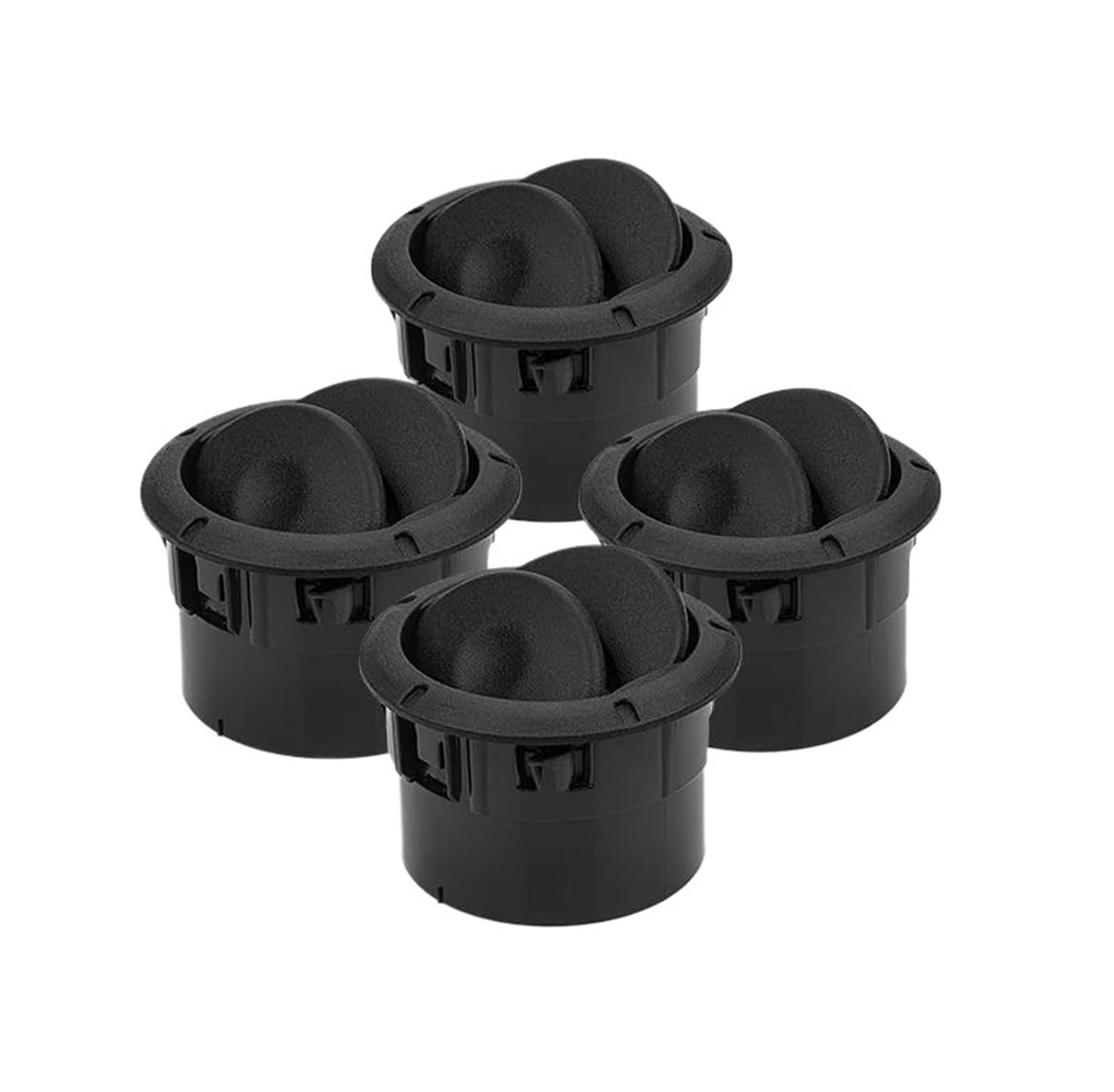 Grille de ventilation climatisation 8200212480 aération habitacle noire Duster 4pcs - 8