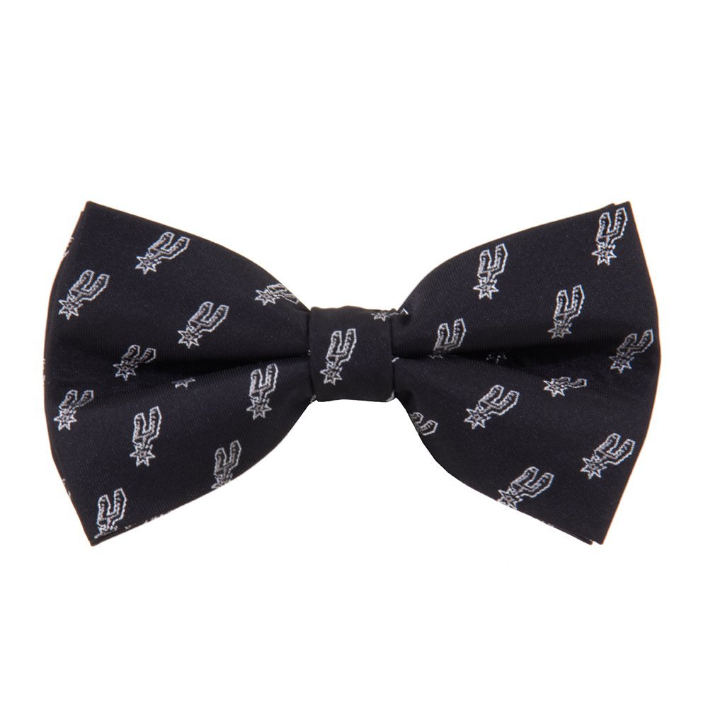 San Antonio Spurs Repeated Logo Bow Tie - NBA Basketball Team