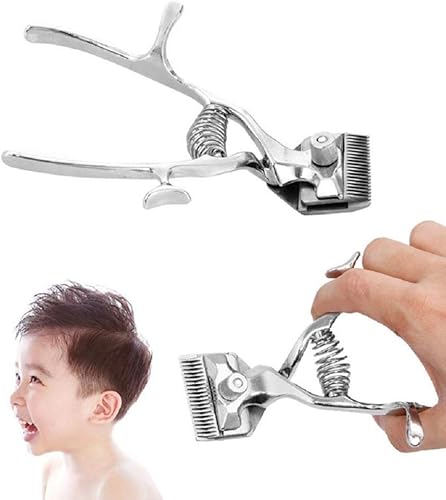 Miniatura 2 de Vintage Barber Tools mano pelo Clippers portátil manual familia bebé peluquería Clippers