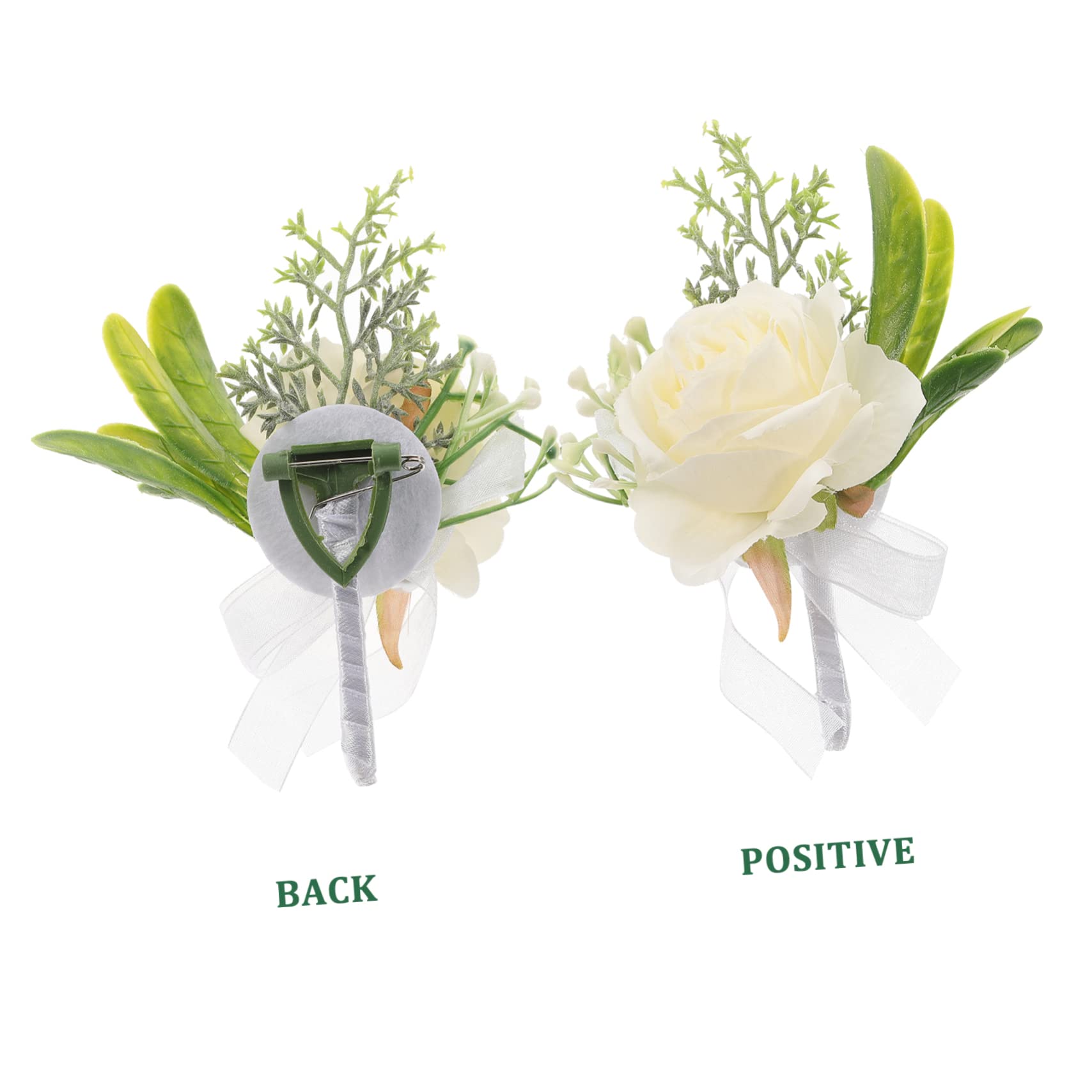 Abaodam 5 Sets Atemberaubende Handgelenk Für Braut Bräutigam Corsage Hochzeit Armband Decor Brautjungfer Zubehör