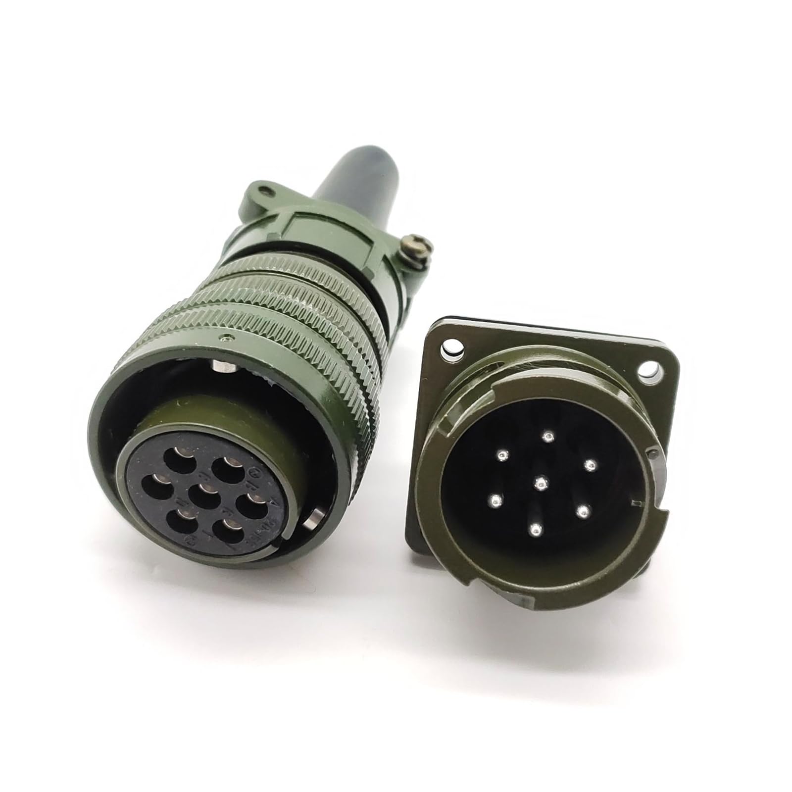 Conector macho y hembra de 7 pines MS3106A20-15 y MS3102A20-15 industrial