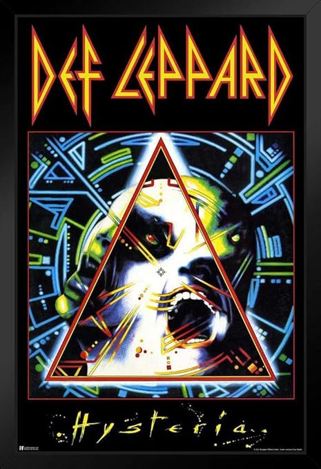 Amazon Com Def Leppard Hysteria Album Cover Heavy Metal Music Merchandise Retro Vintage 80s Aesthetic Band Black Wood Framed Art Poster 14x Posters Prints Amazon Com Def Leppard Hysteria Album Cover Heavy Metal Music Merchandise Retro Vintage 80s Aesthetic Band Black Wood Framed Art Poster 14x Posters Prints