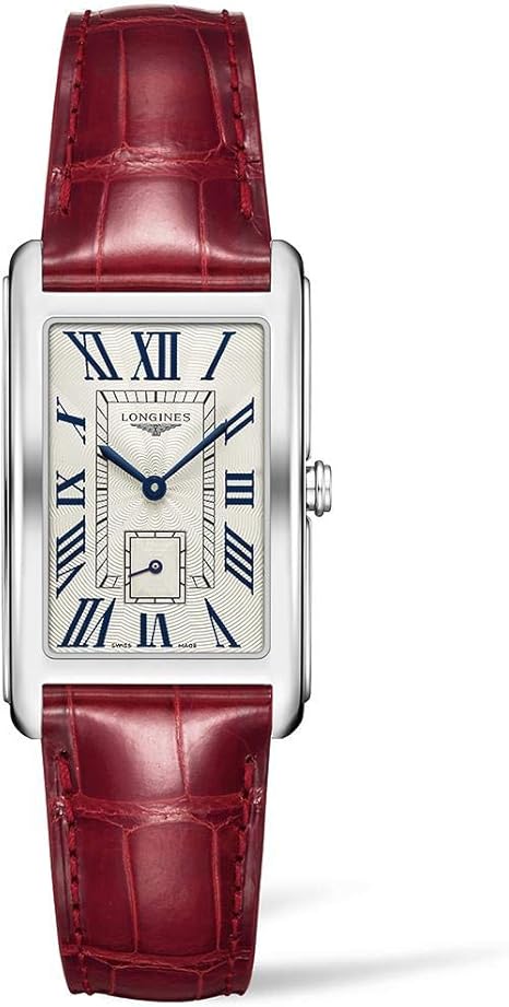 Amazon ロンジン 腕時計 ロンジン ドルチェヴィータ クォーツ L5 755 4 71 5 メンズ 正規輸入品 レッド 腕時計 ファッション 通販