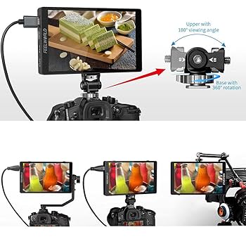 Amazon.co.jp: Feelworld FW74K ビデオカメラ 7'' HD IPS 液晶