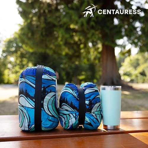 Miniatura 4 de Almohada de espuma viscoelástica de viaje y campamento  Almohada de campamento con funda lavable a máquina  Almohada de viaje con bolsa + correa