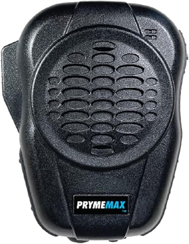 PRYMEMAX BTH-600-MAX Micrófono de altavoz Bluetooth para radios de 2 vías con Bluetooth integrado o un adaptador PRYMEBLU y teléfonos