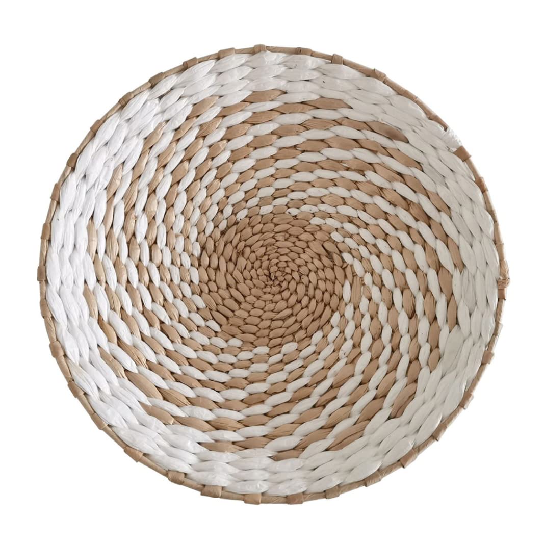 Panier mural tissé suspendu boho Obelunrp 25cm pour déco