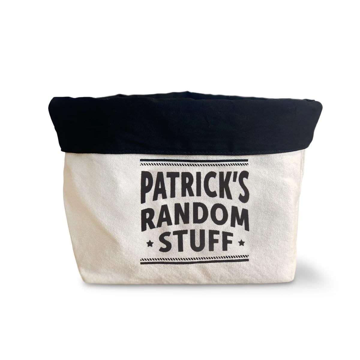 History & Heraldry Personalised Top Bloke storage pouch (Contemporary, Patrick)