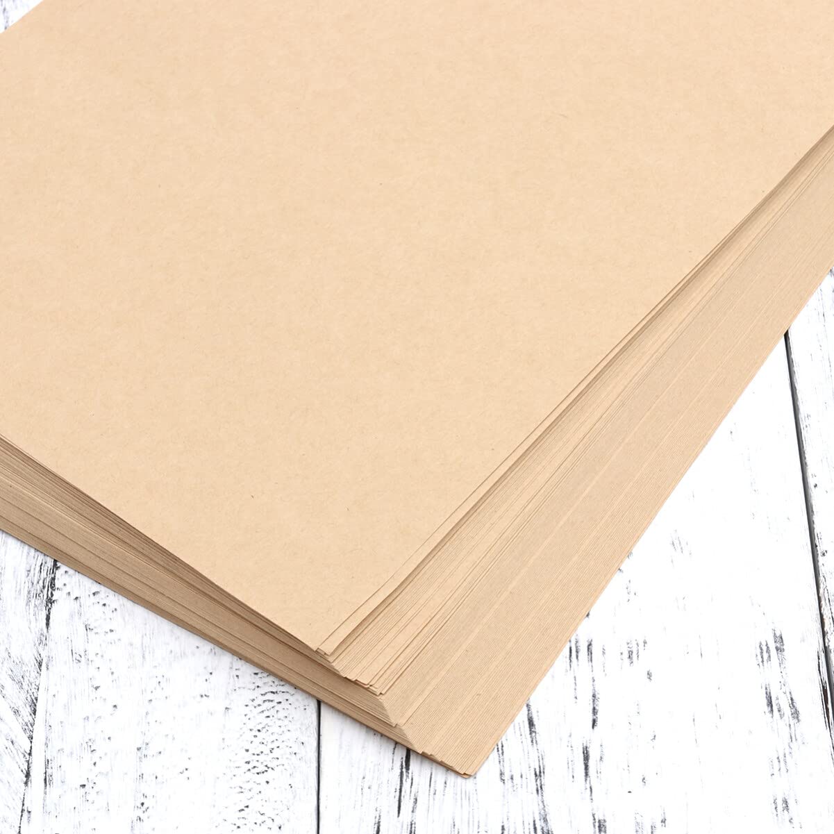 Papier à Lettres Vintage Ligné Format Lettre 100 Feuilles Beige