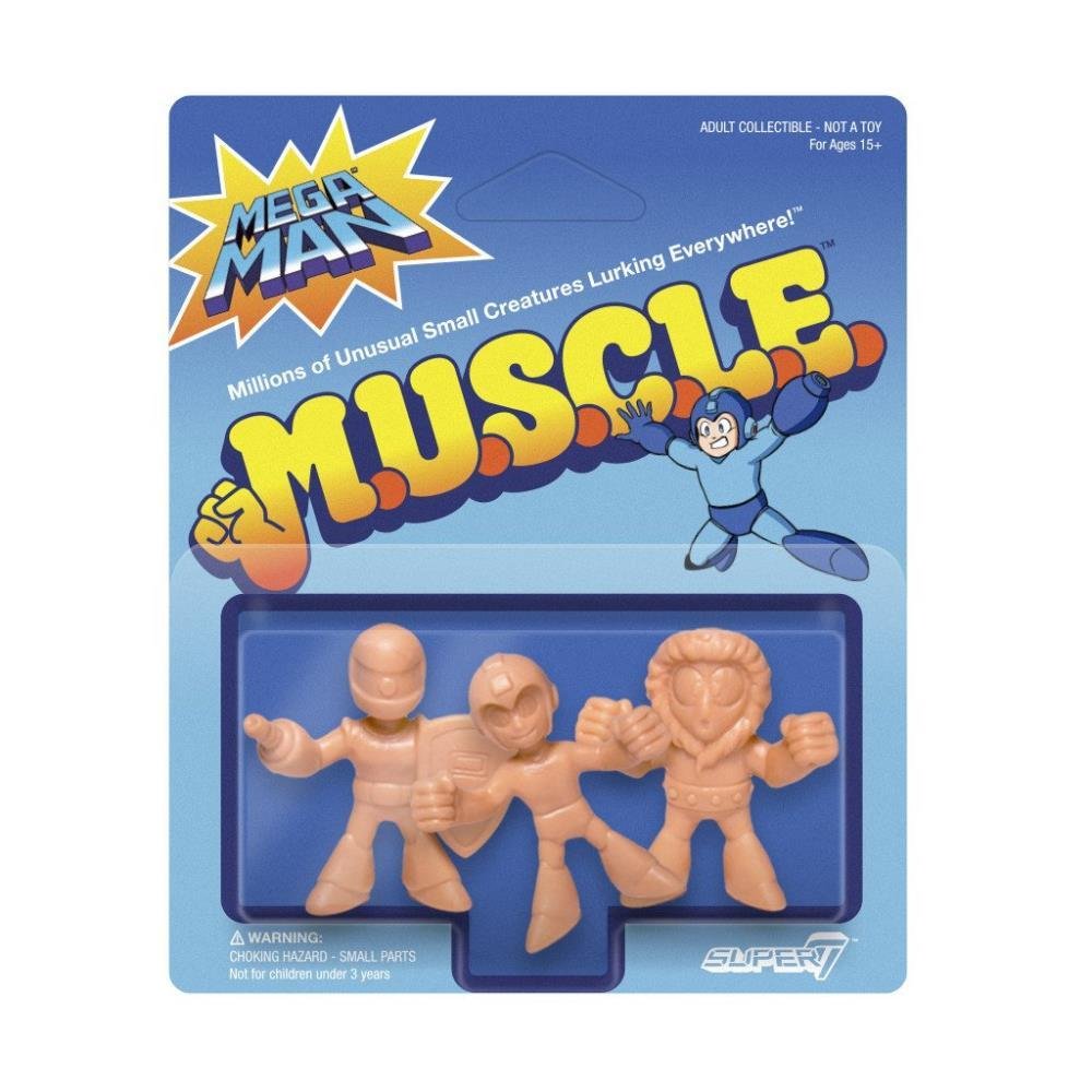 Super7 Mega Man M.U.S.C.L.E. Mega Man, Ice Man, Sniper Joe