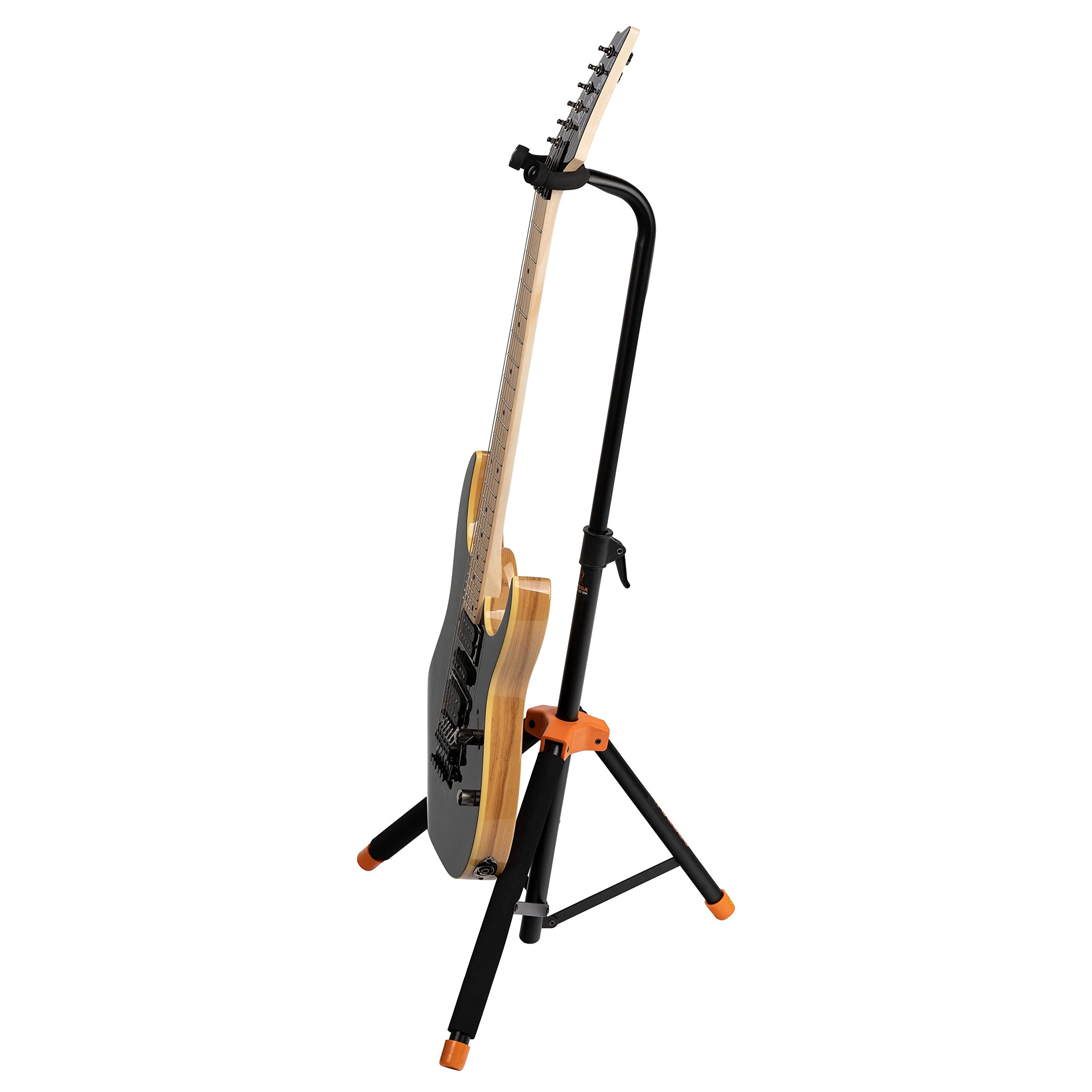 SOPORTE GUITARRA ORTEGA Negro / Naranja, OGS-2BK