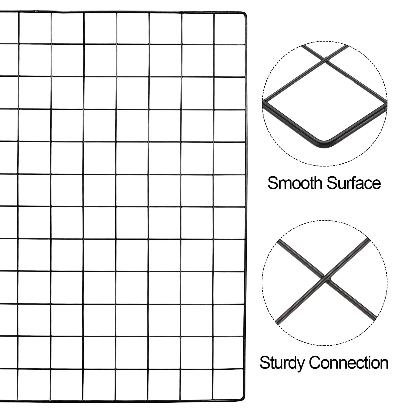 PATIKIL 60x60cm Wire Grid Panel - Image 4