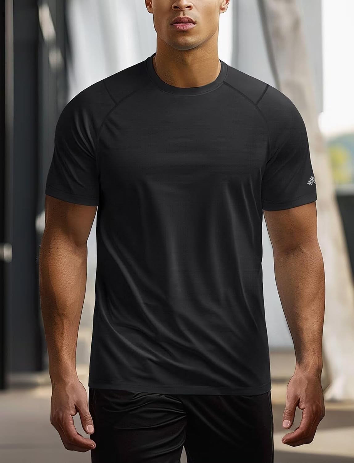 Zengjo Mens Athletic Shirts Short Sleeve Quick Dry Gym Workout Running Exercise T-Shirt Moisture Wikcing Sports Tee Top - Image 3