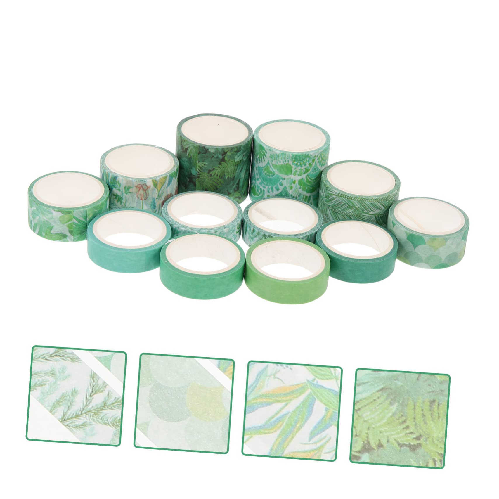 NUOBESTY 36rotoli Nastro Decorativo Washi Colorato Per Scrapbooking e Fai Da Te Adesivi Creativi Per Diari e Artigianato Design Elegante e Stampa Vivace Versatile Per Progetti Artistici e
