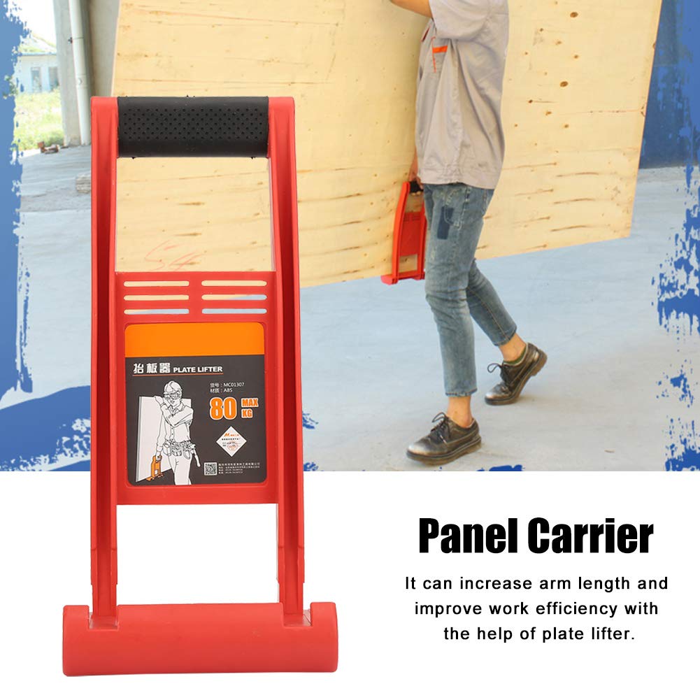 Gypsum Panel Lifter, Drywall Carrying Tool for Plywood Sheetrock80kg Heavy-Duty Wallboard Carrier for Lifting and Transport