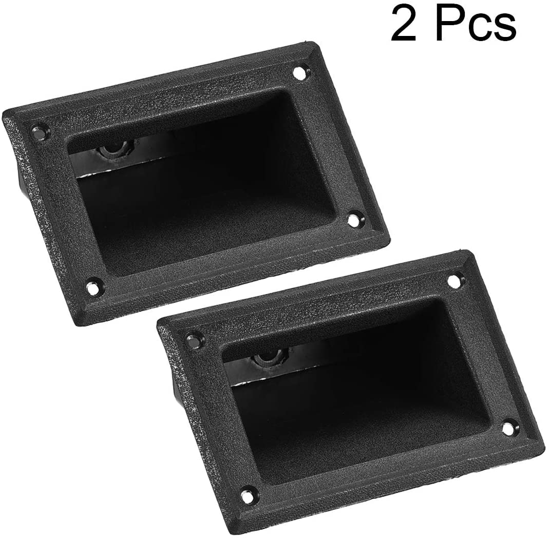 XYWHPGV Recessed Speaker Handle Grasp Pocket Style Plastic Handles Holder 5.2'' Length Fit for PA/DJ Speaker Cabinet Box 2pcs(2297d f96eb 6e989 4f4a2 04806 429fb