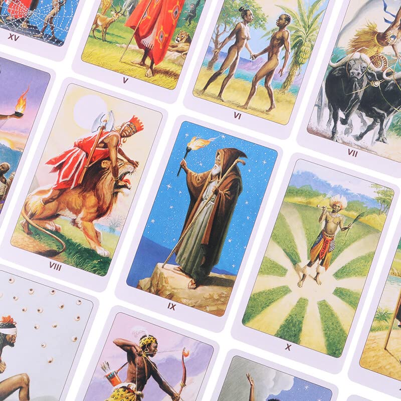 Amazon.com: mrdiyshisha African American Tarot Deck, 78 Vintage