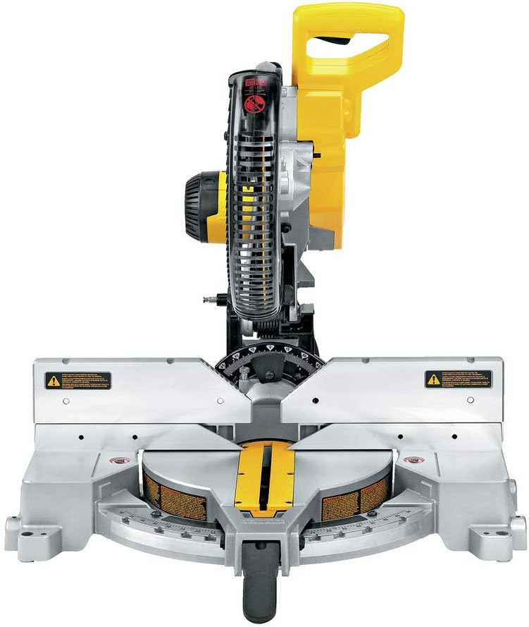 DEWALT 12-Inch Compound Miter Saw Double-Bevel, 15-Amp (DW716)