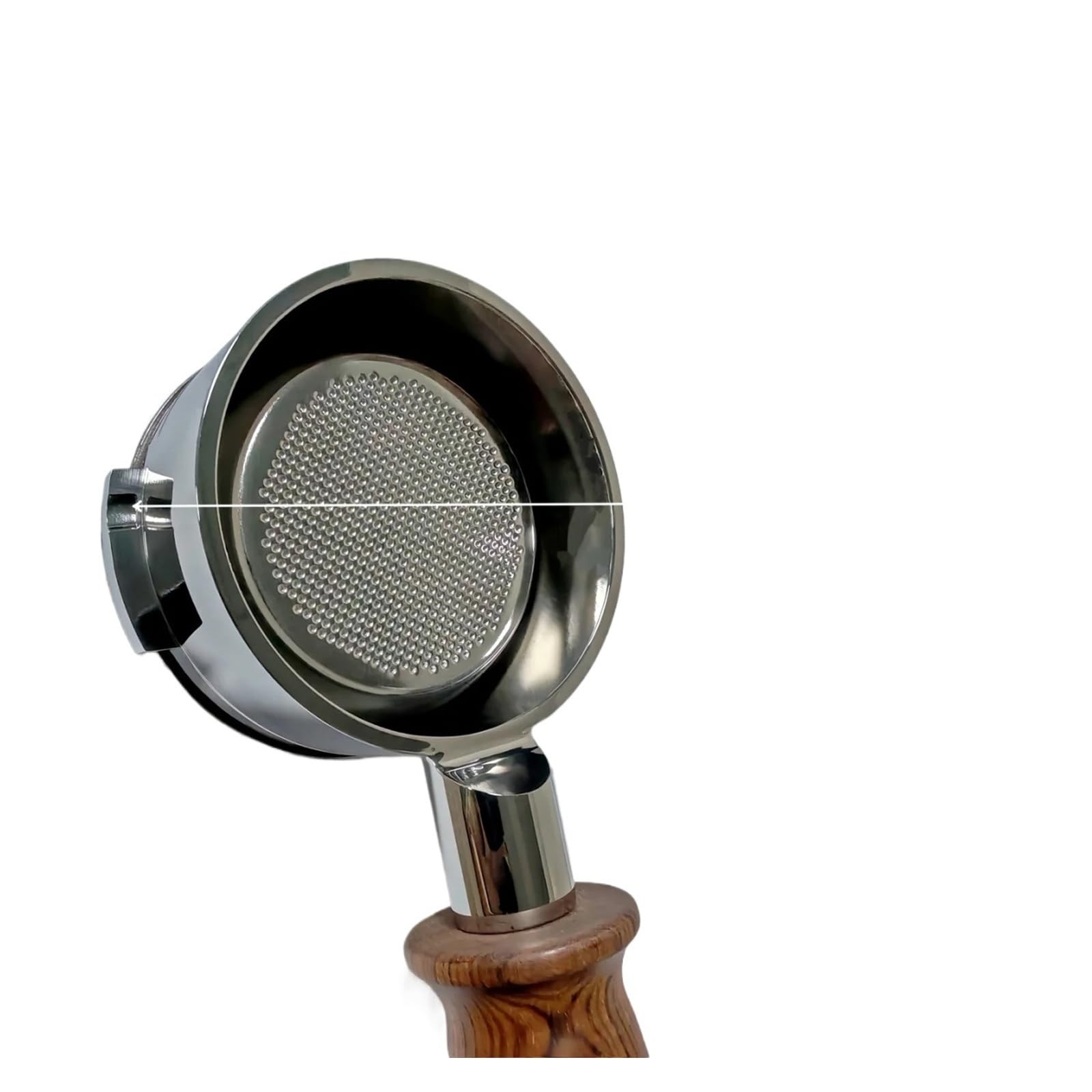 Compatible Con WPM, Portafiltro Sin Fondo For Café Expreso De Doble Oreja De 58mm, Diámetro Interior, Piezas De Cafetera Desmontables De 2 Terminales