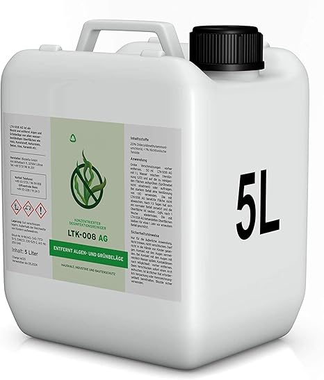 Algen Auf Steinen In Minuten, Steinreiniger Intensiv Au&szlig;en 6x