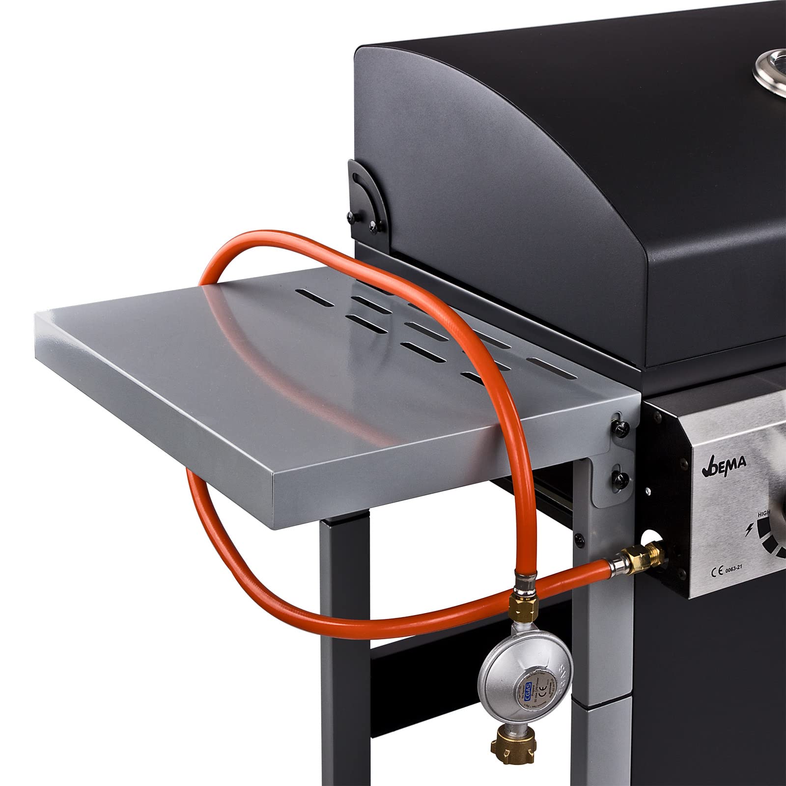Barbecue a gas a 3 fiamme 8,1 kW 107 x 52 x 103 cm