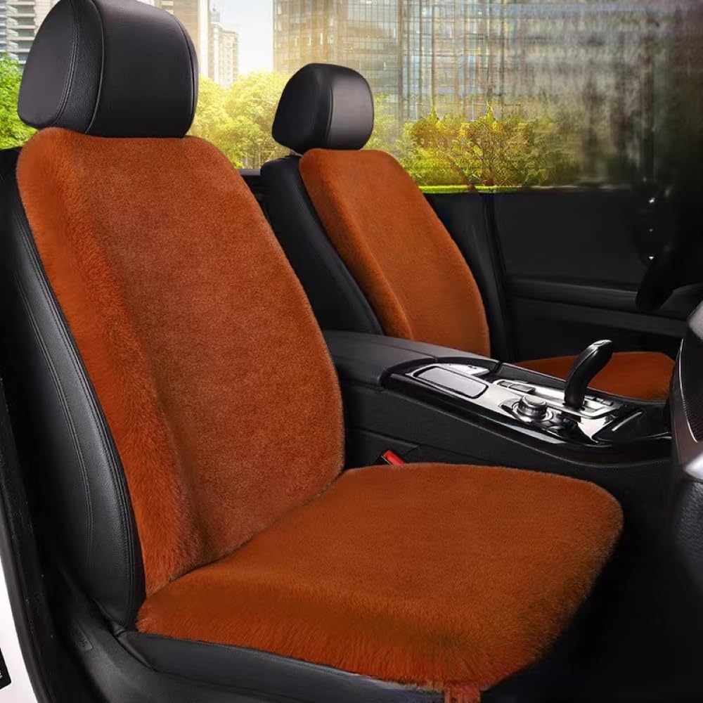 Plüsch Sitzkissen Für FIAT 500 2011-2023 - Winter Set Ohne Rückenlehne