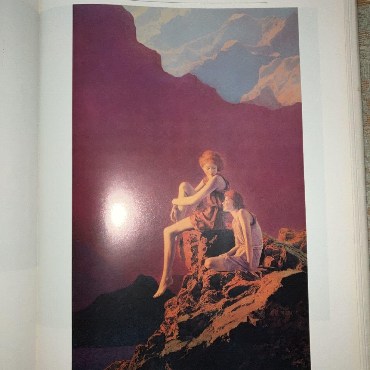 洋書・画集　マックスフィールドパリッシュ Amazon.co.jp: 大判 マックスフィールド パリッシュ 画集 洋書
