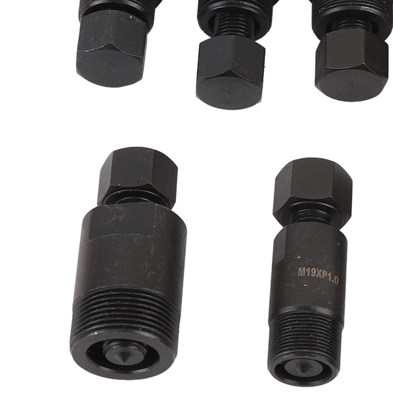 Alomejor Kit De Herramientas para Extractor De Volante De Motor, Extractores Duraderos De para Motocicletas Scooter ATV, 10 Uds. De Acero Al Carbono