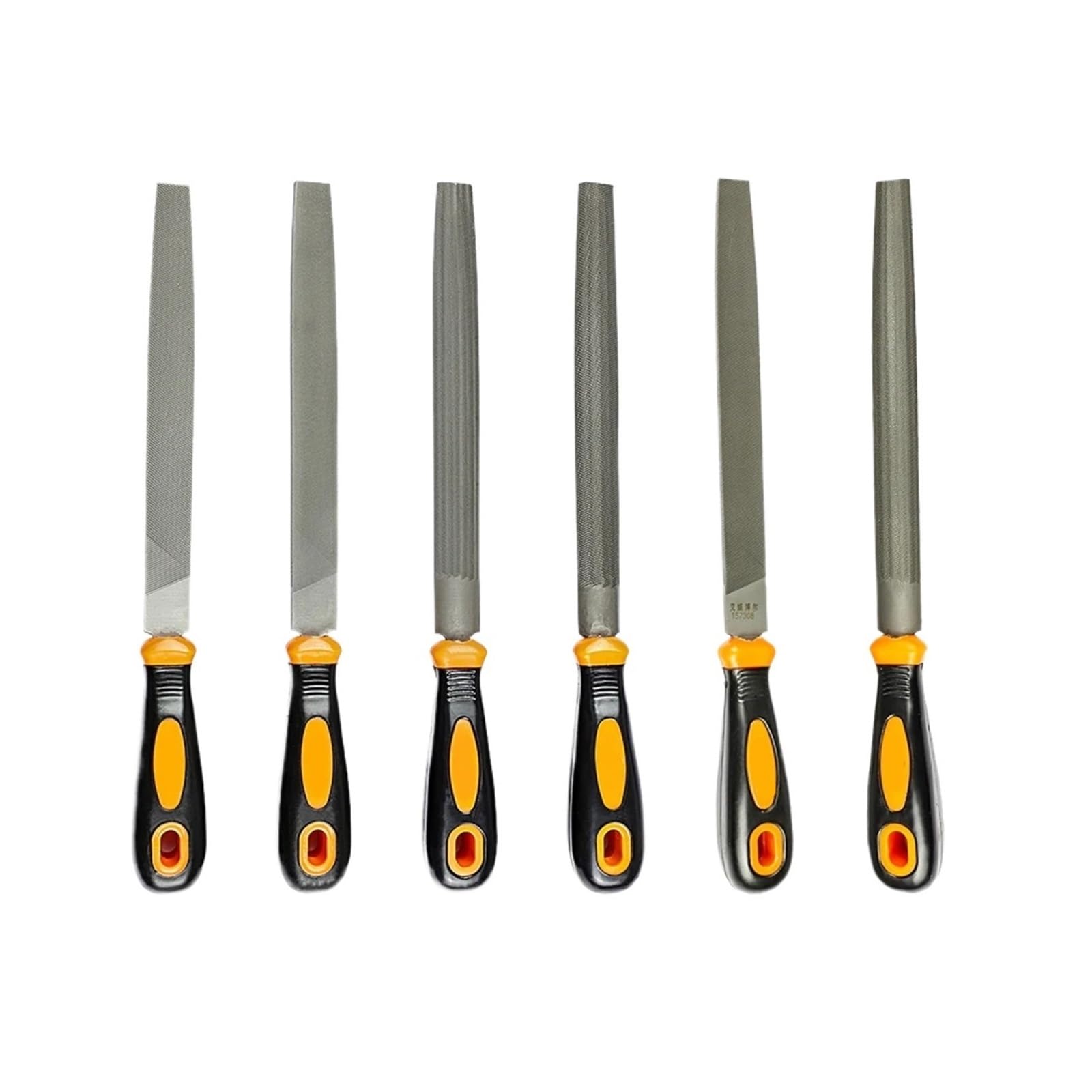 1pc Woodworking Metal File T12 Steel 8 Inch Half-Round Flat Hand File Fine/Medium/coarse Toothed Wood Rasp File(1pc Medium-Toothed,Flat)