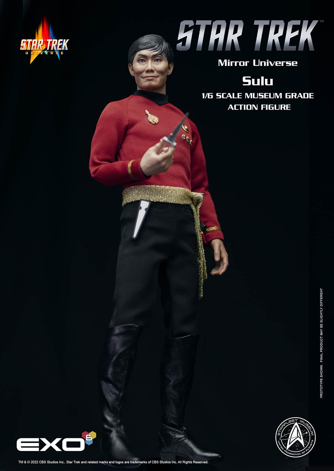 Amazon.co.jp: EXO-6 1/6 スタートレック TOSシリーズ ヒカル