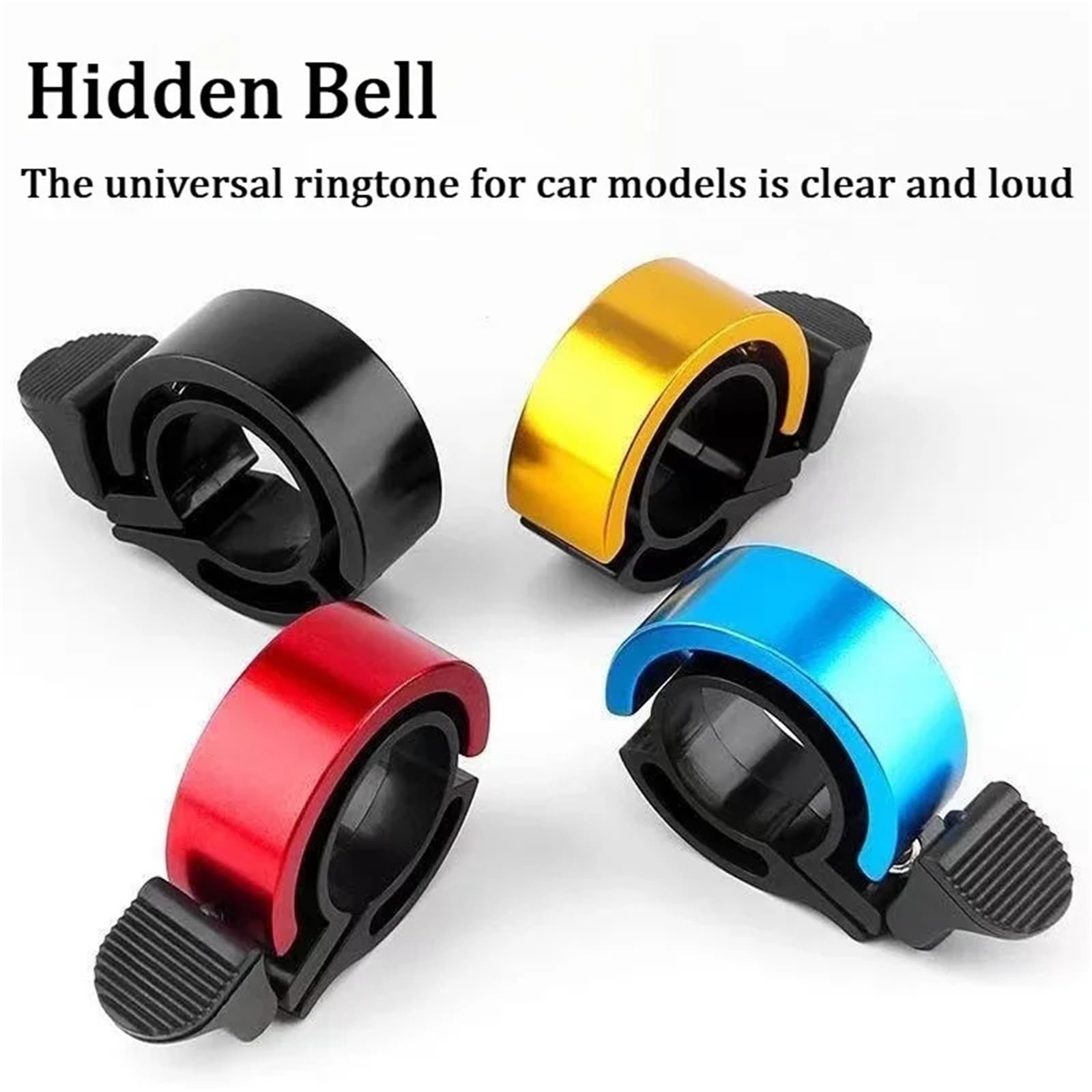 Campanello per bicicletta 5pcs Soud Uso per la sicurezza della bici Chiamata Ciclismo MTB Manubrio Corno Accessori Bici Campanello Bicicletta Camp