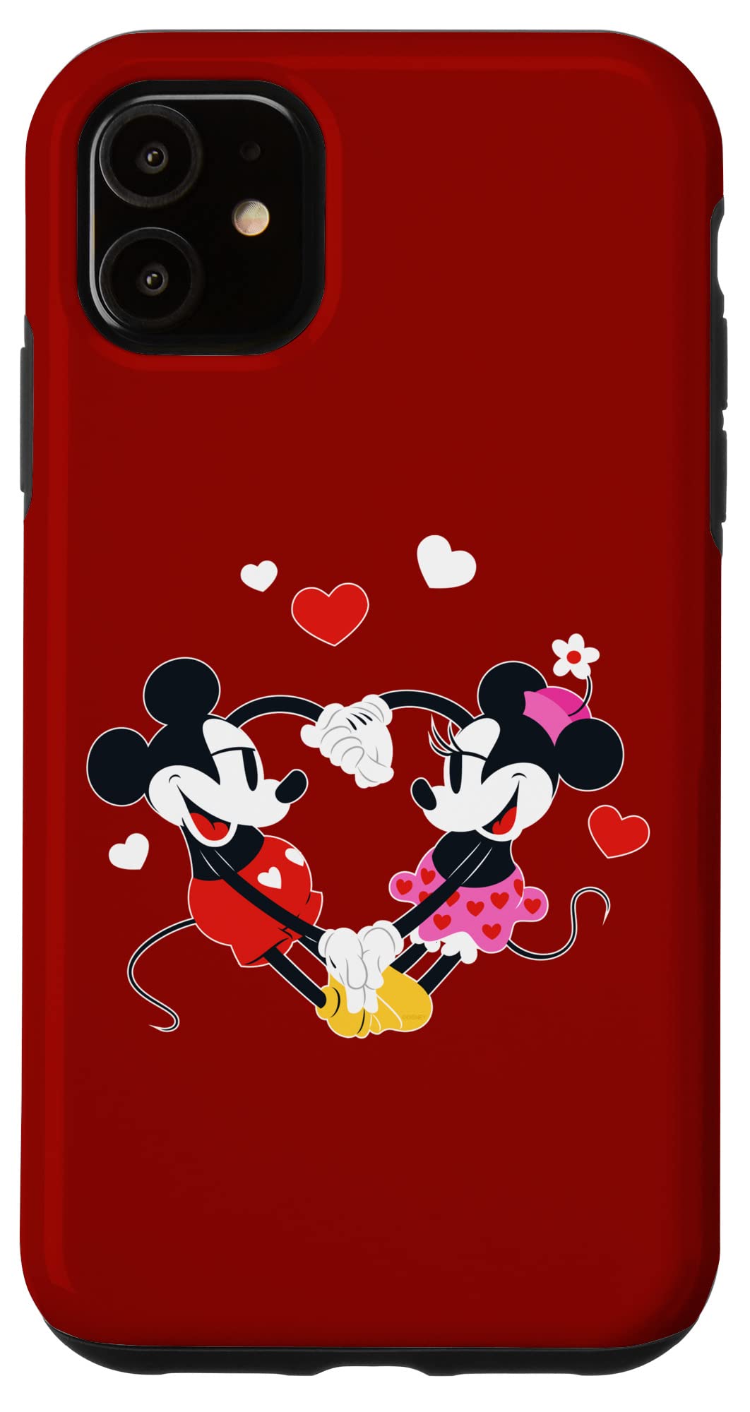 Coque iPhone 11 Disney Mickey et Minnie pour la Saint Valentin
