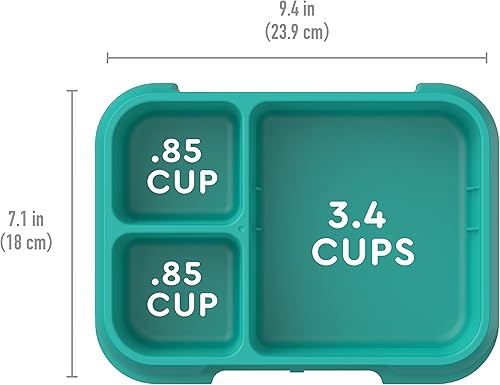 Miniatura 9 de Bentgo Bandeja y cubierta de repuesto Pop - Azul marinoChartreuse