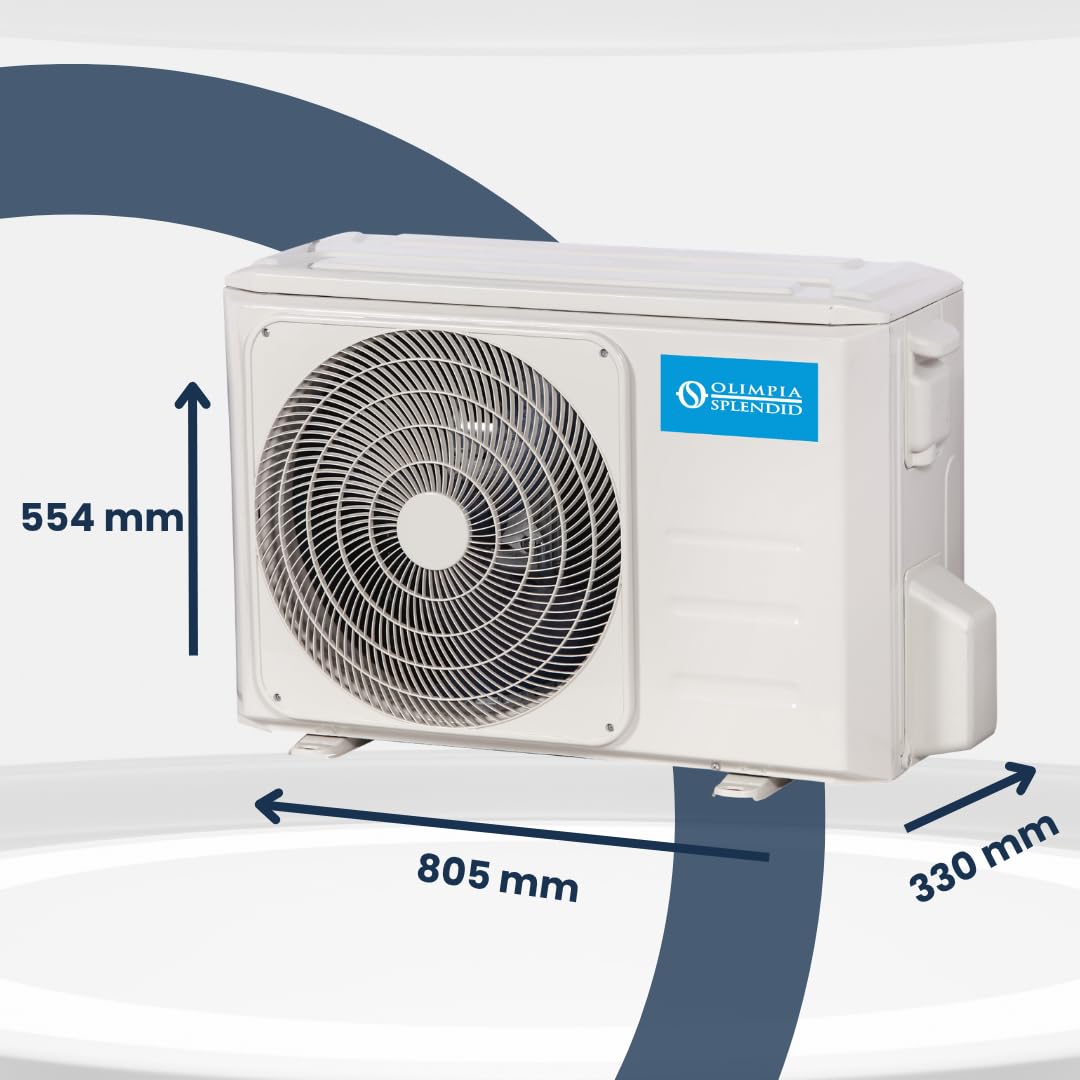 Olimpia Splendid, Aryal Dual 14 con Unità Interna Alyas S2, Climatizzatore 10.000+12.000 BTU/h Multisplit Inverter, tre stadi di Filtrazione, Gas R32, Classe A++, Wireless Control incluso