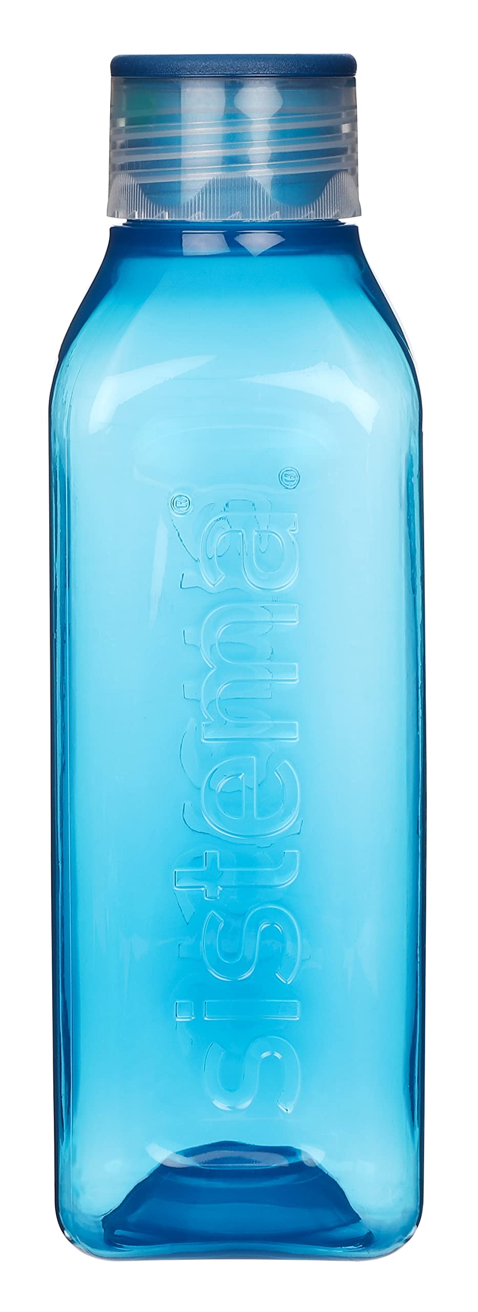 Sistema Square Water Bottle 725 ml BPA Free Water Bottle Seal