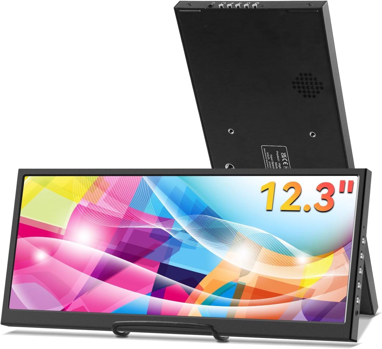 Prechen Tragbarer Sekundärer 12,3-Zoll-Monitor mit HDMI und USB-C