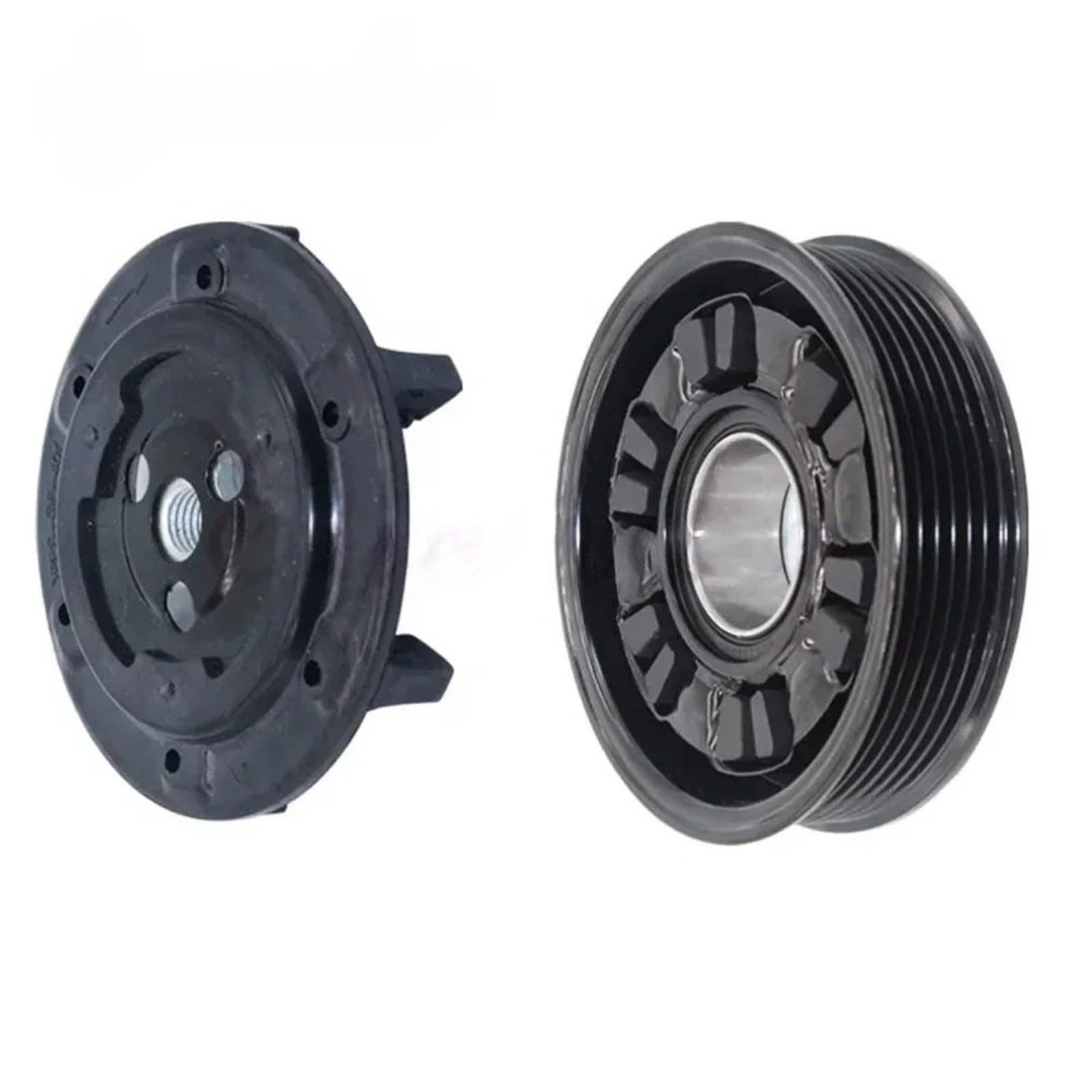 AC Compressor Clutch Fit for A6 2.0 Dia 105mm 355222 Bearing AC Air Conditioning Conditioner Compressor Magnetic Clutch Pulley 6PK