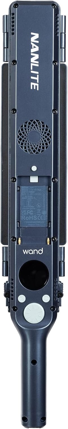 NANLITE Wand RGBW LED Light Stick 2700–7500K Bi-Color, App & Onboard Control, Lightweight Handheld Video Lighting for Content Creators, Vloggers, Photographers & Filmmakers (Midnight Blue)