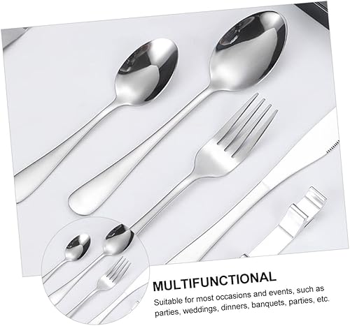 Miniatura 2 de BESTonZON 5 piezas de cubiertos suministros de restaurante cena fiesta tenedor cuchara de comer cucharas de sacacorchos bolsa de cubiertos cuchillo