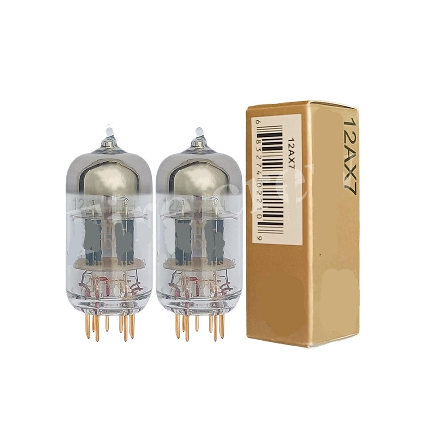 Rura 12AX7, aktualizacja złotego pinu, ECC83 6N4 5751, wzmacniacz lampowy do audio HiFi, zestaw DIY z czterema kanałami (2 szt. dopasowanych par)