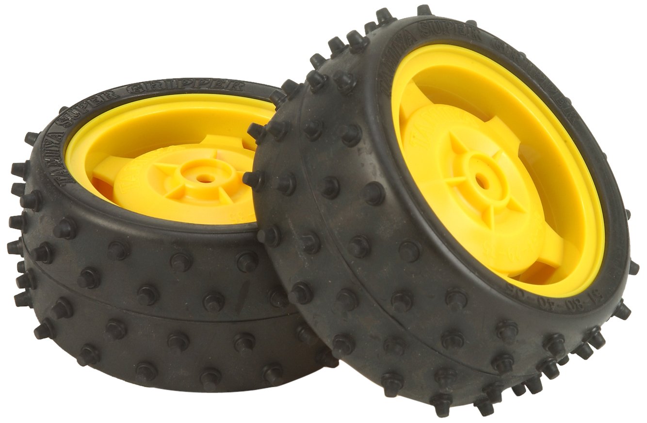 Tamiya 309805337 - Mozzo Ruota (2 Pezzi) Ricambio Originale, Nuovo - 2