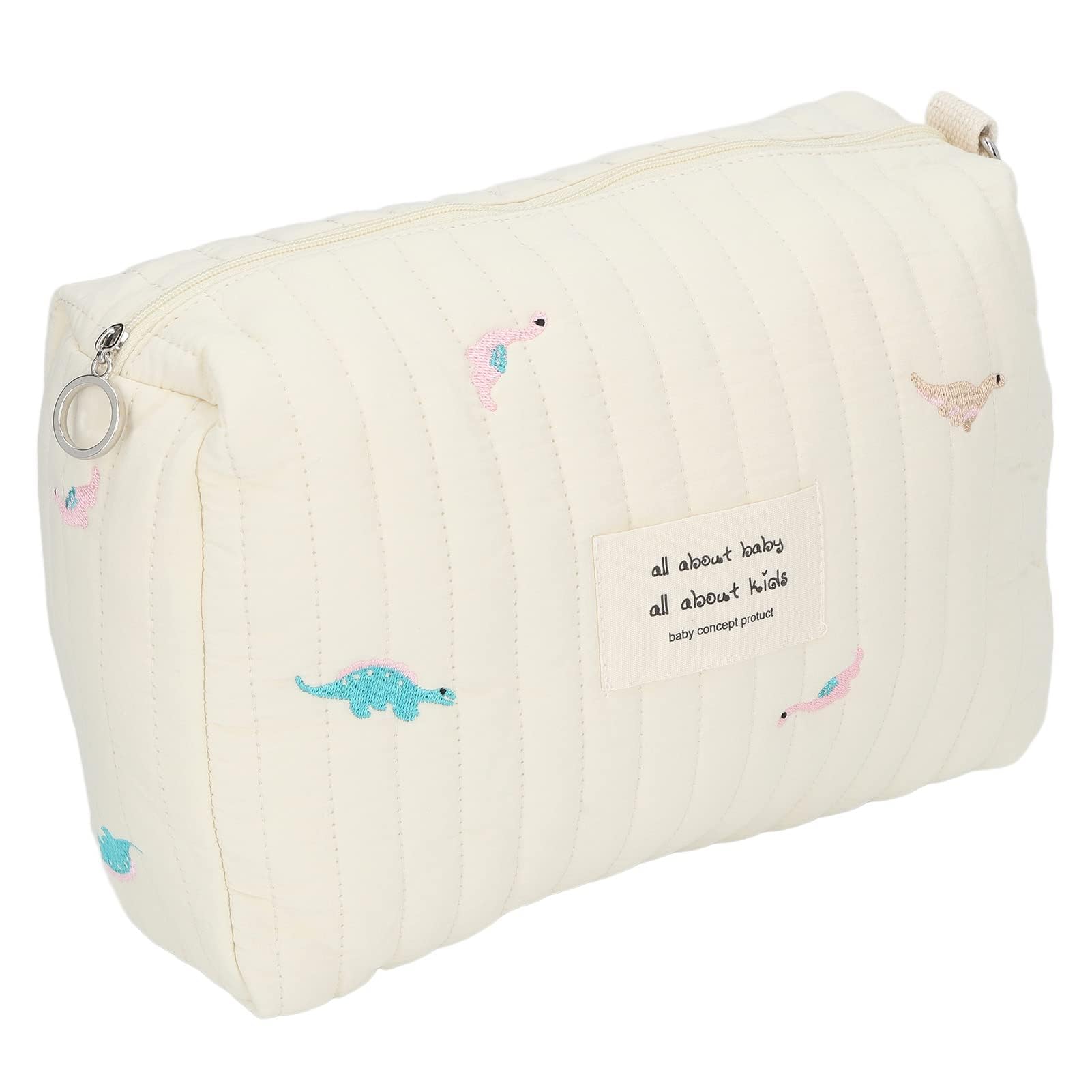 Organizador de Bolsa de Pañales Coton Organizador de Bolsa de Cochecito de Gran Capacidad para Viajes (Dinosaurio)